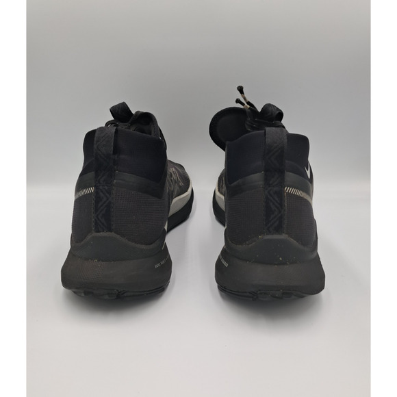 Size 12W - Nike React Pegasus Trail 4 Gore-Tex Black Wolf Grey (Women's) - Picture 4 of 9